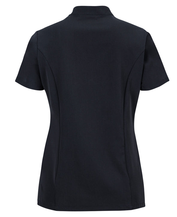 JB's LADIES NU MANDARIN COLLAR SCRUB TOP - 4SMT1