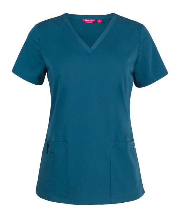 JB's  LADIES NU SCRUB CARGO TOP - 4SNT1