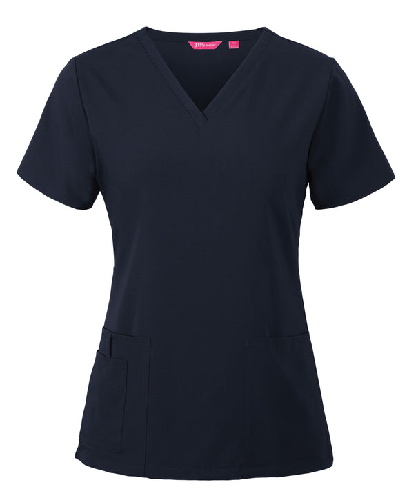JB's  LADIES NU SCRUB CARGO TOP - 4SNT1
