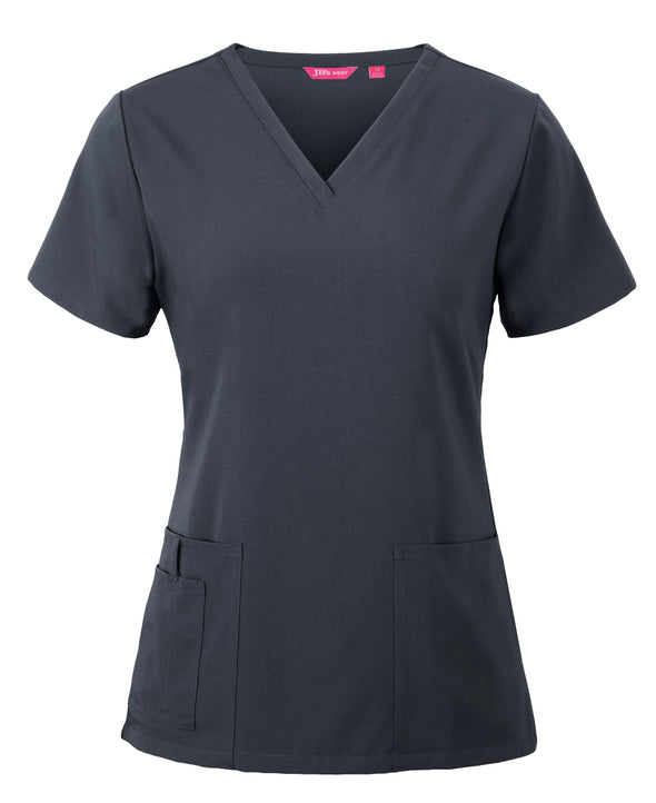 JB's  LADIES NU SCRUB CARGO TOP - 4SNT1