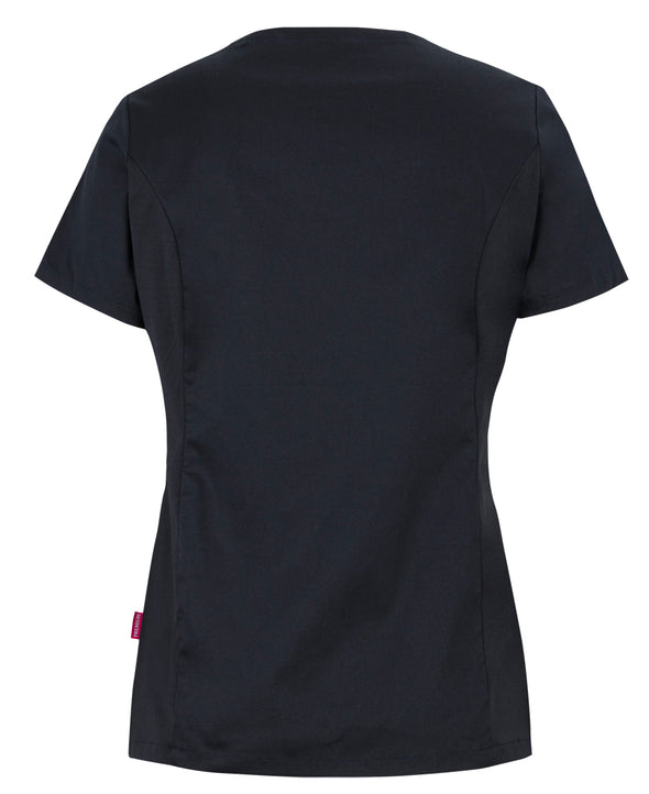 JB's  LADIES PREMIUM STRETCH PANEL SCRUB TOP - 4SUT1
