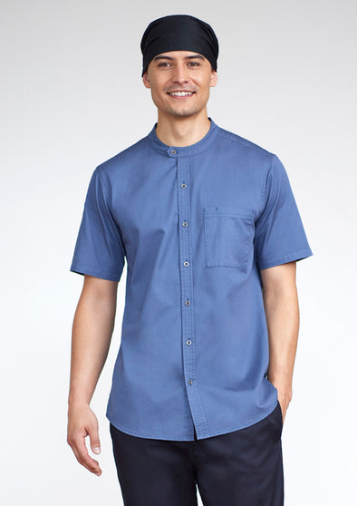 Biz Collection Men's Short Sleeve Salsa Chef Shirt - CH329MS