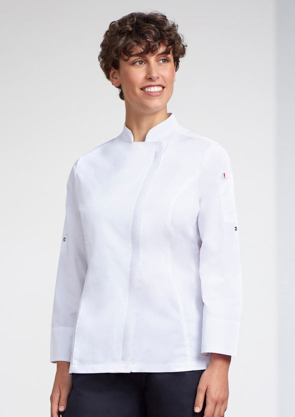 Biz Collection Ladies Long Sleeve Alfresco Chef Jacket - CH330LL