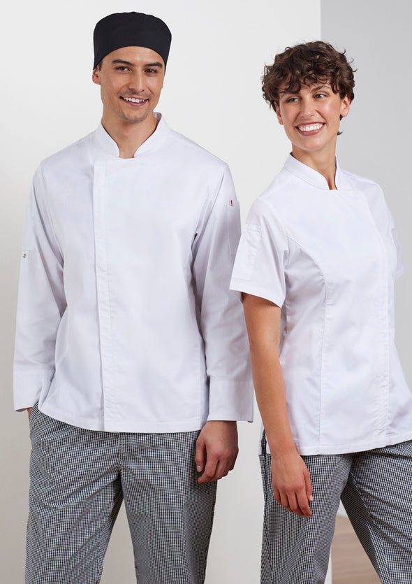 Biz Collection Men's Long Sleeve Alfresco Chef Jacket - CH330ML