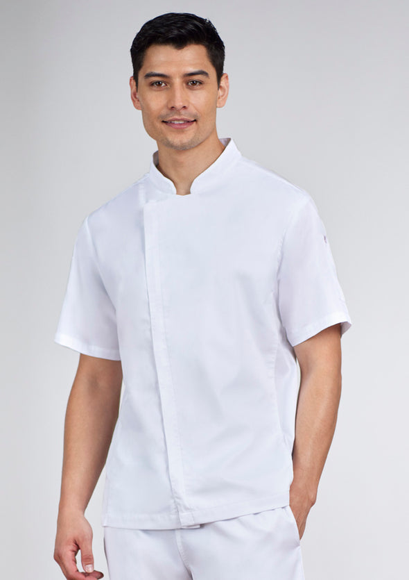 Biz Collection Men's Short Sleeve Alfresco Chef Jacket - CH330MS