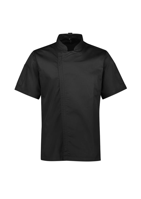 Biz Collection Men's Short Sleeve Alfresco Chef Jacket - CH330MS