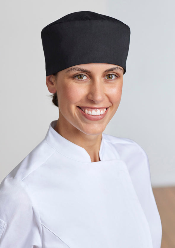 Biz Collection Mesh Flat Top Chef Hat - CH233