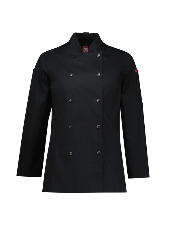 Biz Collection Ladies Long Sleeve Gusto Chef Jacket - CH430LL