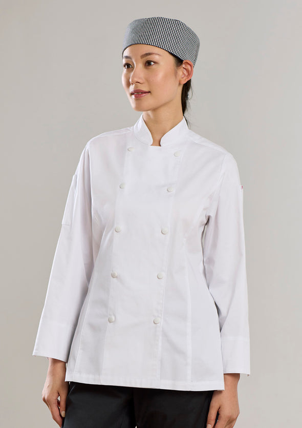 Biz Collection Ladies Long Sleeve Gusto Chef Jacket - CH430LL