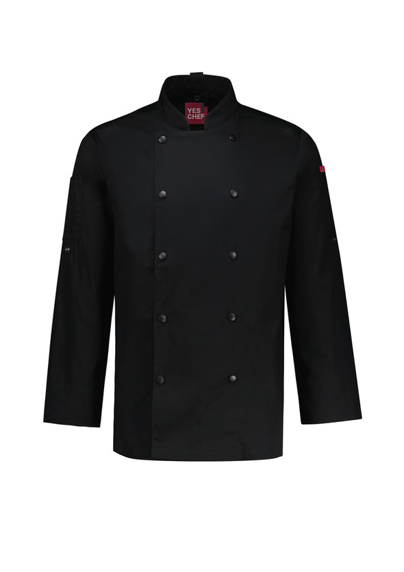 Biz Collection Mens Long Sleeve Gusto Chef Jacket - CH430ML