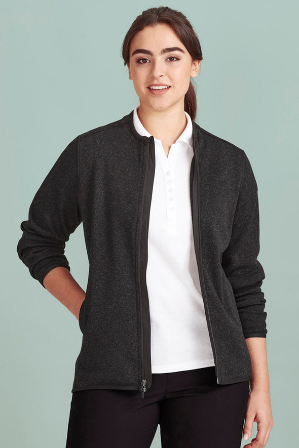 Biz Care Womens Nova Zip Front Jumper - CO342LJ