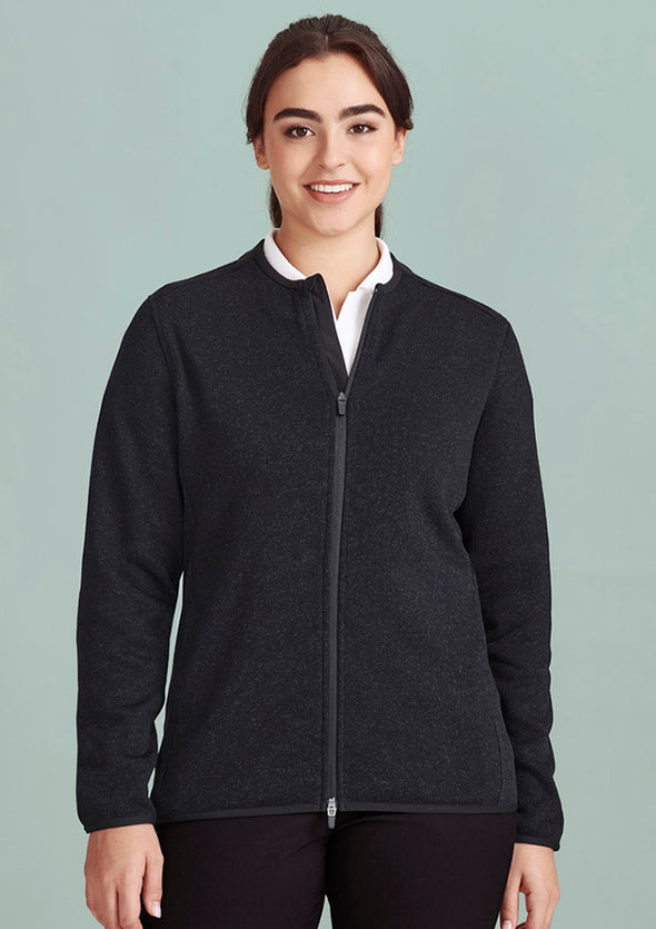 Biz Care Womens Nova Zip Front Jumper - CO342LJ