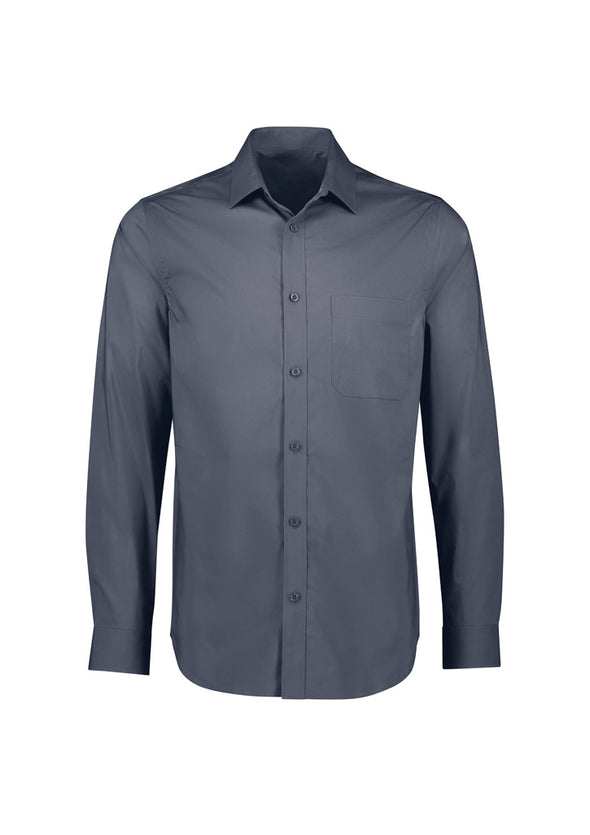 Biz Collection Mens Mason Long Sleeve Classic Shirt  - S334ML