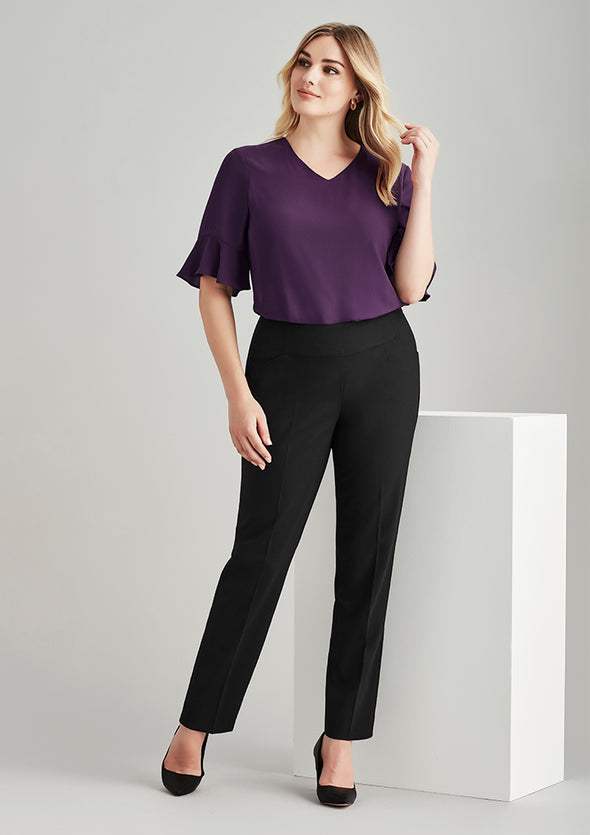 Womens Bandless Slim Leg Pant - 14021