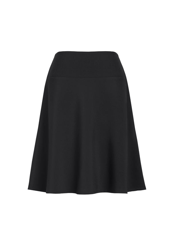 Womens Bandless Flared Skirt