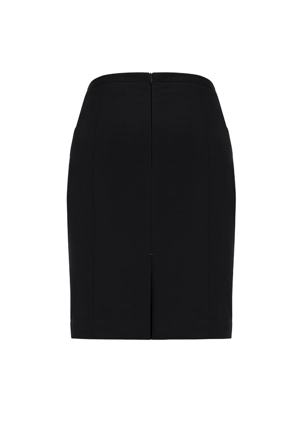 Womens Front Pleat Detail Straight Skirt - 20720