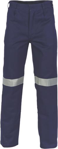 DNC 3314 Cotton Drill Pants With 3M R/Tape
