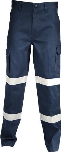 DNC 3361 Heavy weight cotton cargo work pants with tape