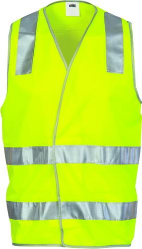 DNC 3503 hi vis safety vest day/night with tape