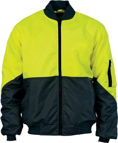 DNC 3761 HiVis Two Tone Day Bomber Jacket