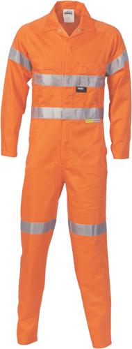 DNC 3854 HiVis Cotton Coverall with 3M Reflective Tape