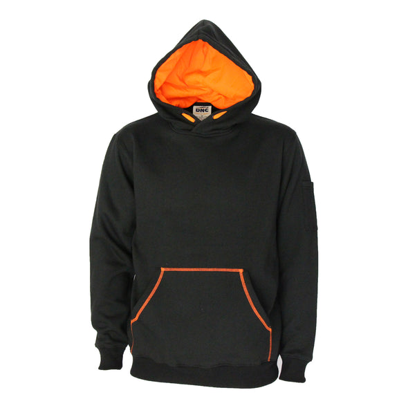 DNC 5423  super brushed fleece hoodie