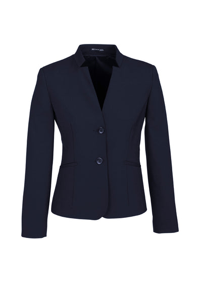 Womens Short Jacket with Reverse Lapel