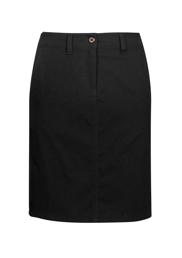 Biz Collection Lawson Ladies Chino Skirt  - BS022L