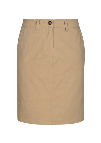 Biz Collection Lawson Ladies Chino Skirt  - BS022L
