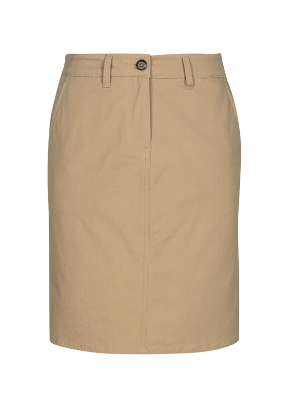Biz Collection Lawson Ladies Chino Skirt  - BS022L