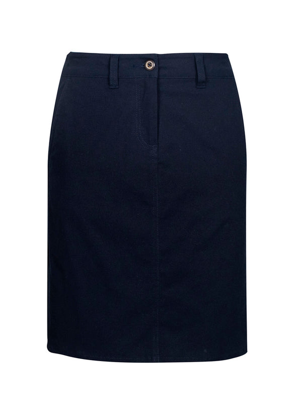 Biz Collection Lawson Ladies Chino Skirt  - BS022L