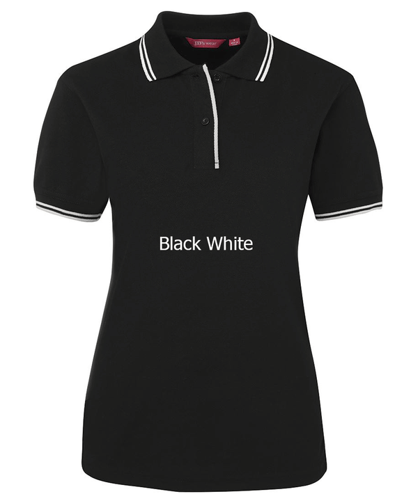 JB's  LADIES CONTRAST POLO - 2LCP