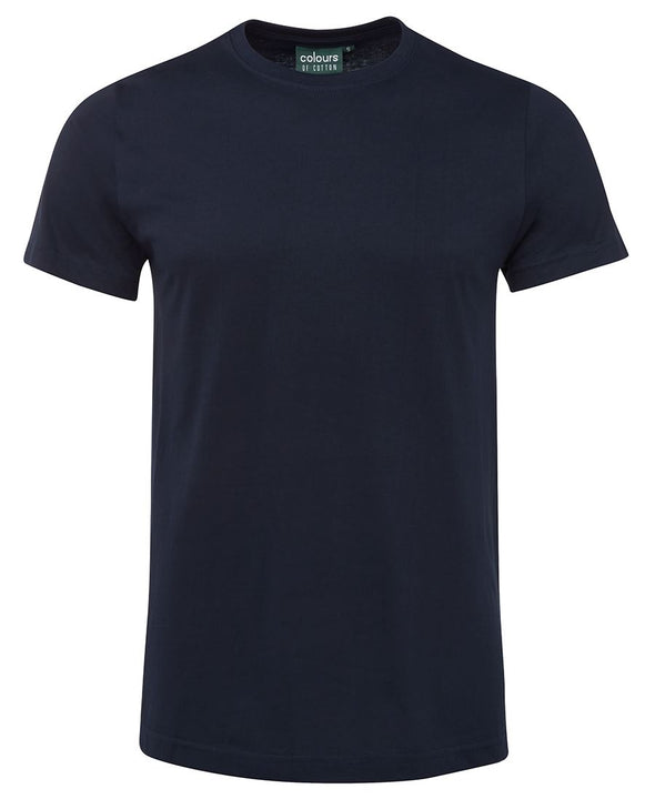 COLOURS OF COTTON FITTED TEE