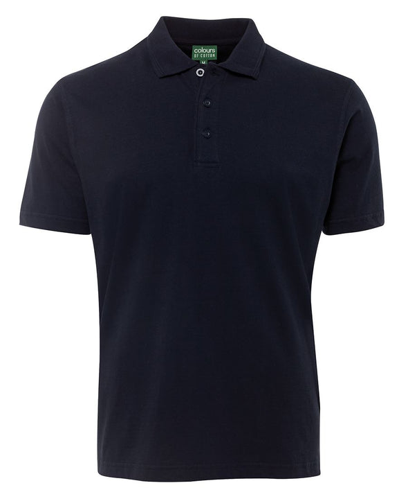 COLOURS OF COTTON  JERSEY POLO         