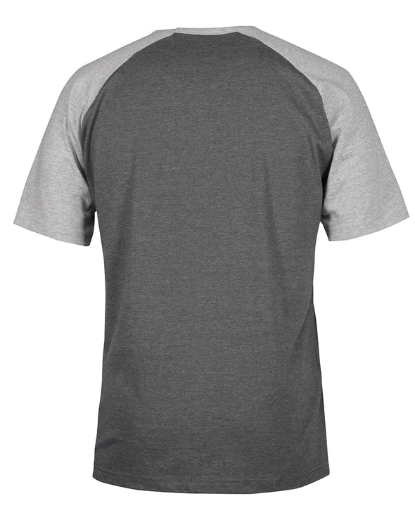JB'S COLOURS OF COTTON  TWO TONE TEE - 1TT