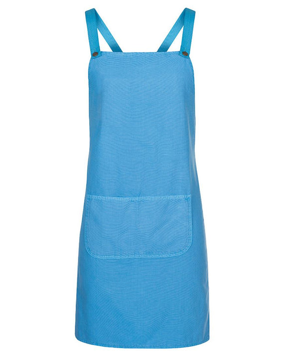 CROSS BACK CANVAS APRON