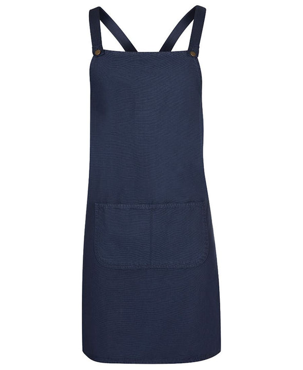 CROSS BACK CANVAS APRON