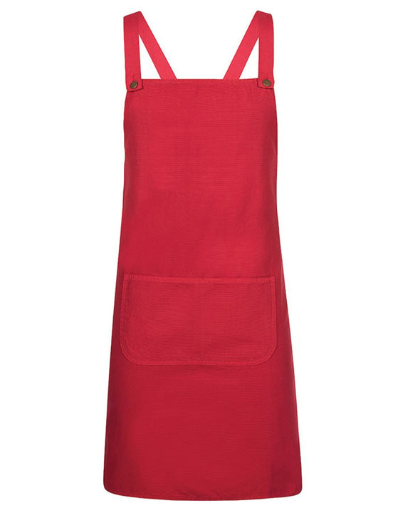 CROSS BACK CANVAS APRON