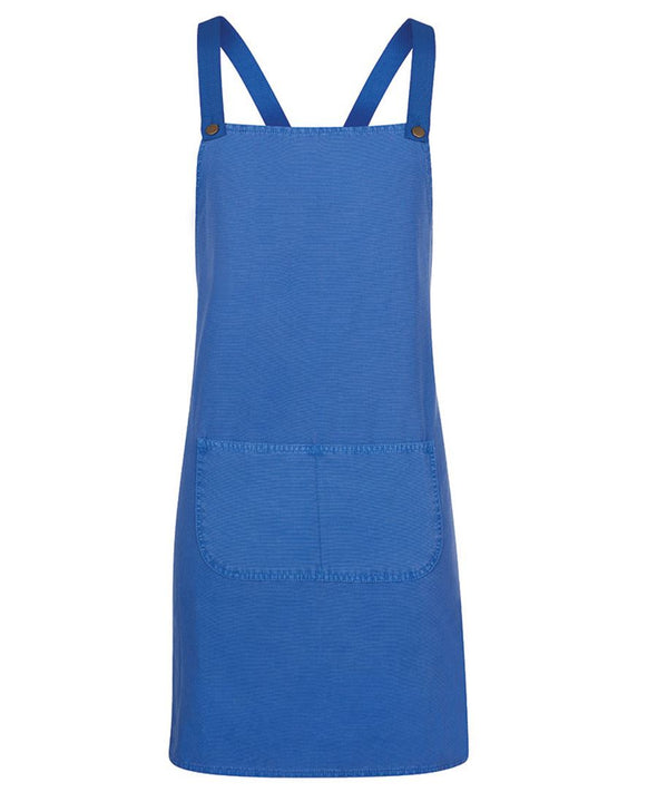 CROSS BACK CANVAS APRON