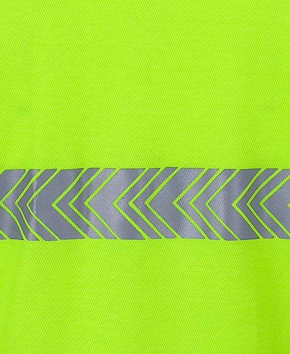JB's HI VIS S/S D+N COTTON BACK SEGMENTED TAPE POLO - 6HMSS