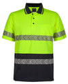 JB's HV S/S SEGMENTED TAPE POLO
