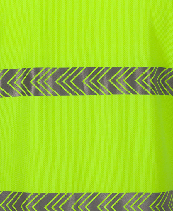 JB's HI VIS S/S SEGMENTED TAPE POLO - 6HSST