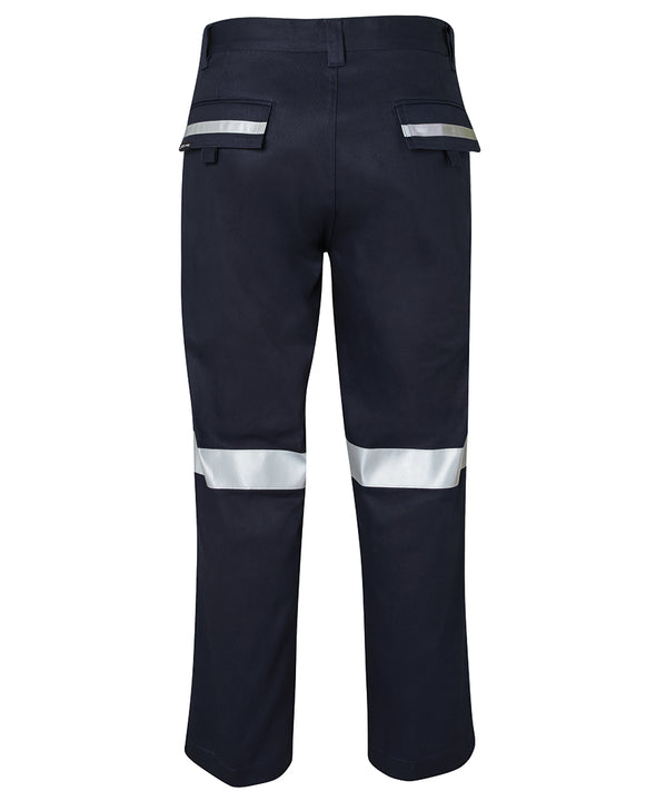 JB's MERCERISED WORK TROUSER WITH REFLECTIVE TAPE - 6MDNT