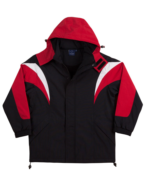 bathurst tri-color jacket with hood