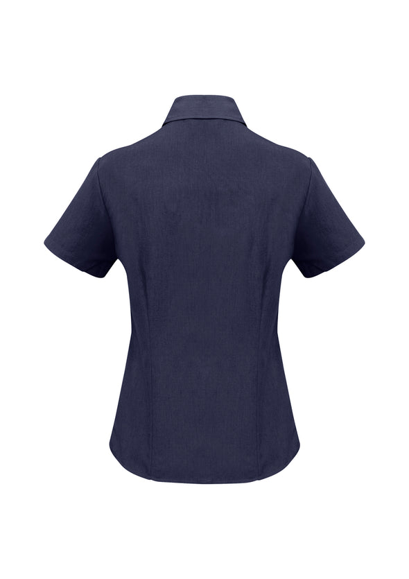 Biz Collection Ladies Plain Oasis Short Sleeve Shirt  - LB3601