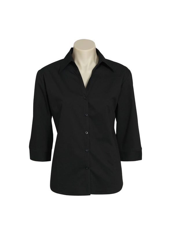Biz Collection Ladies Metro 3/4 Sleeve Shirt  - LB7300