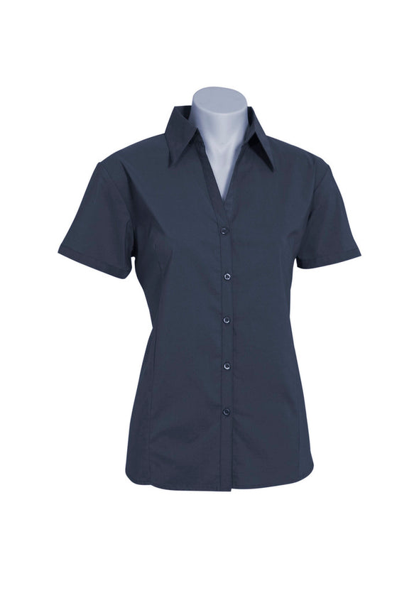 Biz Collection Ladies Metro Short Sleeve Shirt  - LB7301