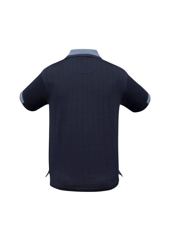 Biz Collection Mens Noosa Self Check Polo  - P9100