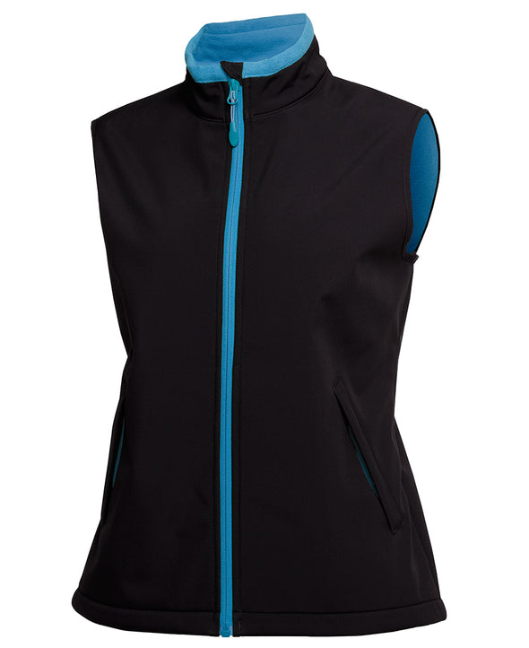 JB'S PODIUM LADIES WATER RESISTANT SOFTSHELL VEST - 3WSV1
