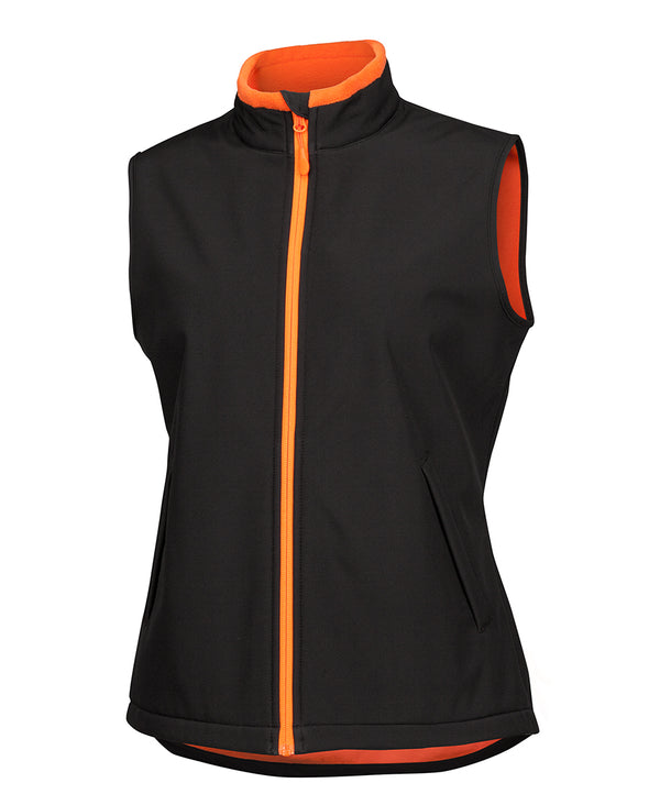 JB'S PODIUM LADIES WATER RESISTANT SOFTSHELL VEST - 3WSV1
